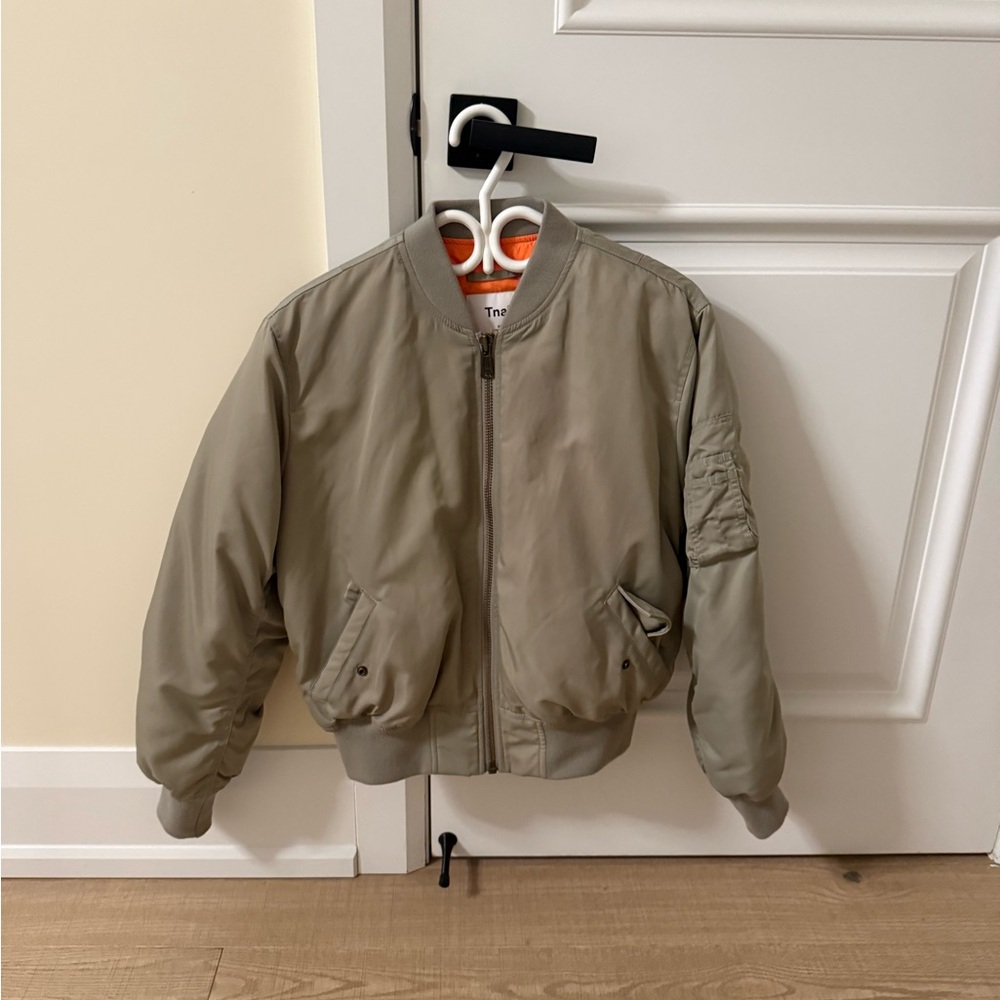 Olive Green Bomber Jacket